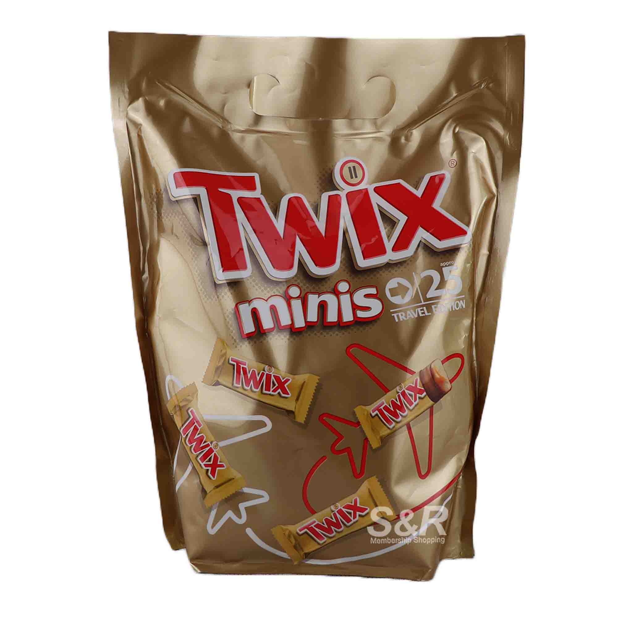 Twix Minis Candy Bar 500g Twix Minis Candy Bar 500g